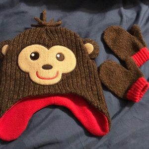 Monkey Knit Hat